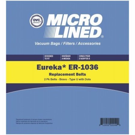 ESSCO 2PK EurekaGE Vac Belt ER-1036